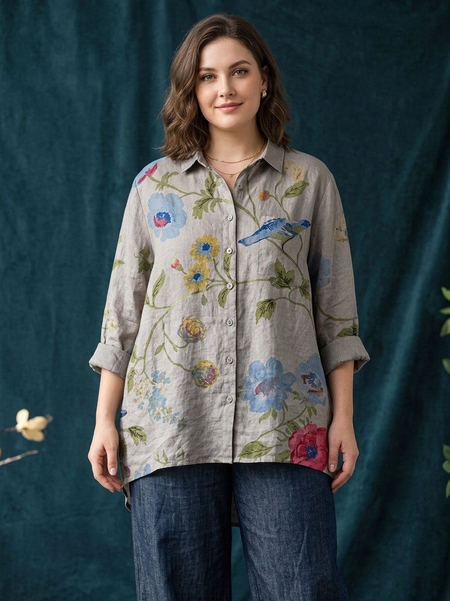 Monette | Floral Blouse