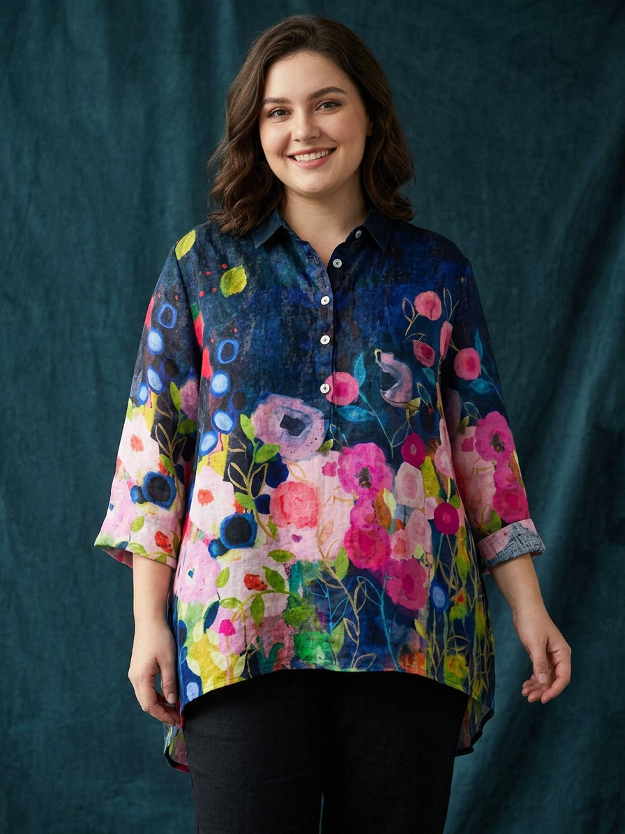 Monette | Floral Blouse