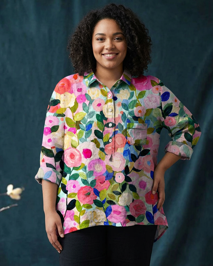 Monette | Floral Blouse