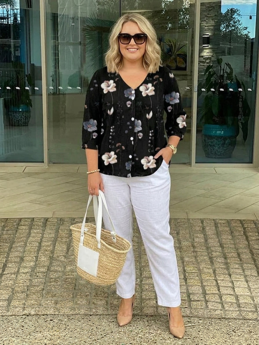 Sherry | Floral Top
