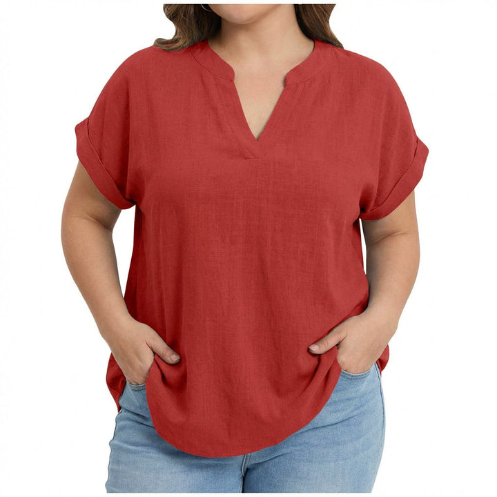 Lexi | Relaxed V-Neck Blouse