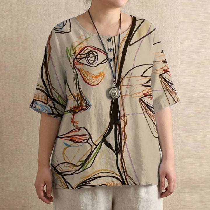 Anya | Retro-Inspired Blouse