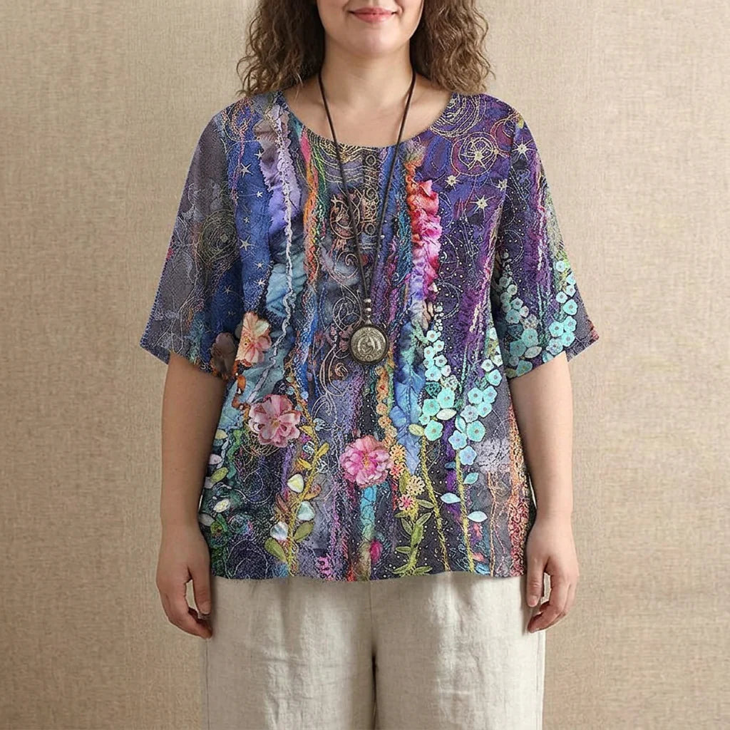 Anya | Retro-Inspired Blouse