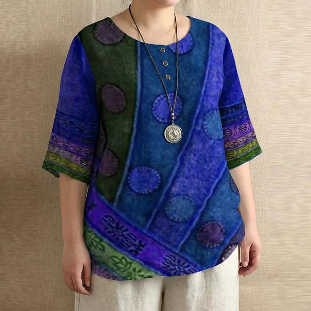 Anya | Retro-Inspired Blouse