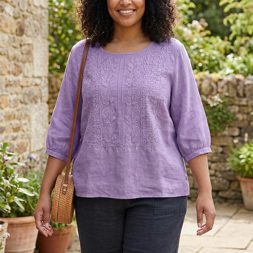 Sonia | Floral Relaxed Blouse