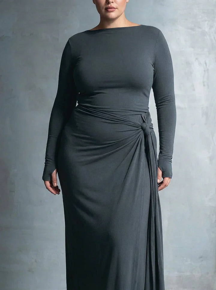 Naiara ❘ Maxi dress with side knot
