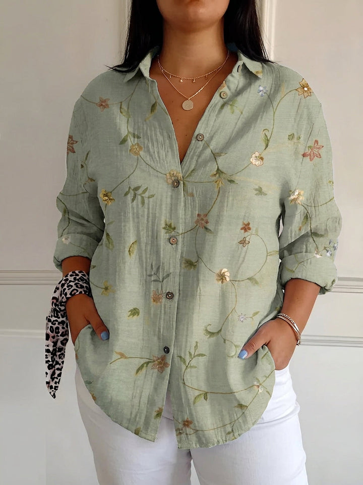 Avril | Chic Blouse with Whimsical Prints